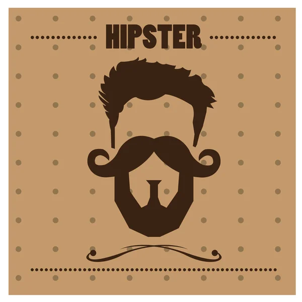 Hipster pictogram illustratie — Stockvector