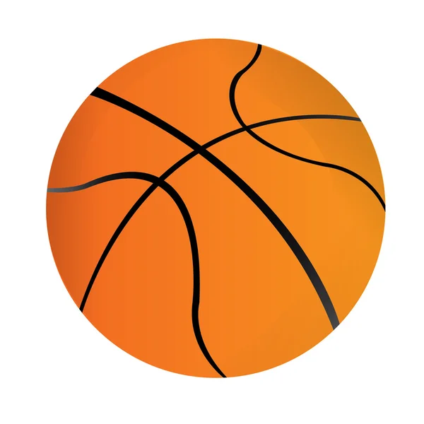 Balle de sport isolée — Image vectorielle