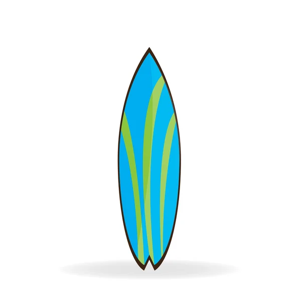 Ilustración de diseño de tabla de surf — Vector de stock