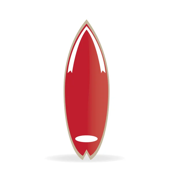 Sörf tahtası tasarlamak — Stok Vektör