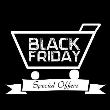 Kara Cuma, vektör illüstrasyonu