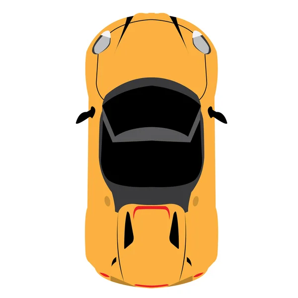 Carreras de coches, ilustración vectorial — Vector de stock