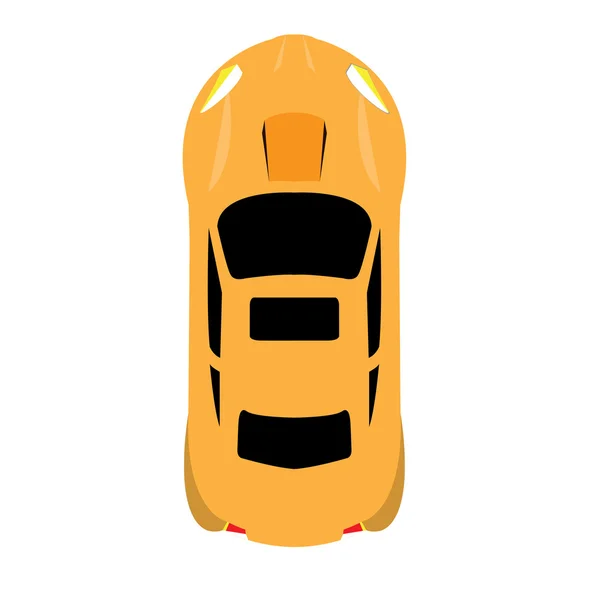 Carreras de coches, ilustración vectorial — Vector de stock