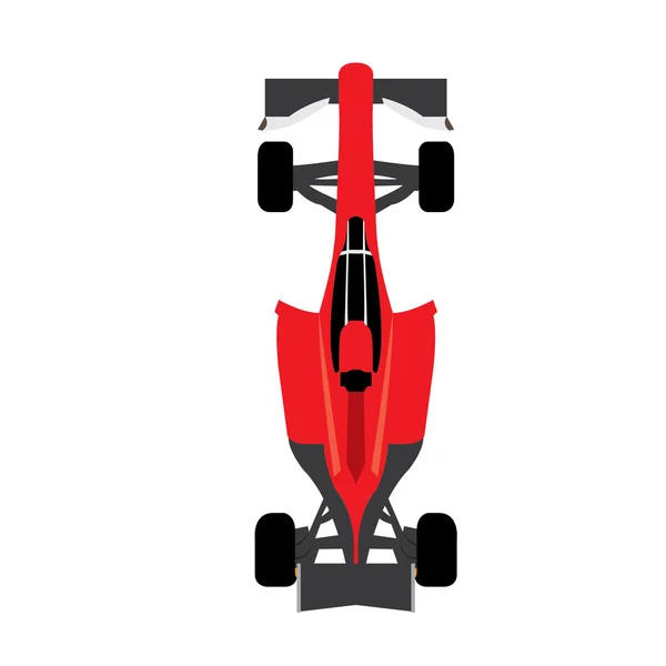 Racing car, Vector illustration — Stock Vector