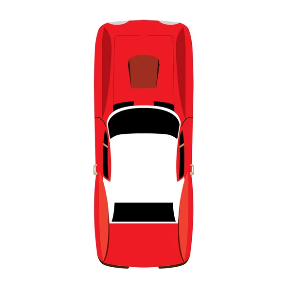 Carreras de coches, ilustración vectorial — Vector de stock