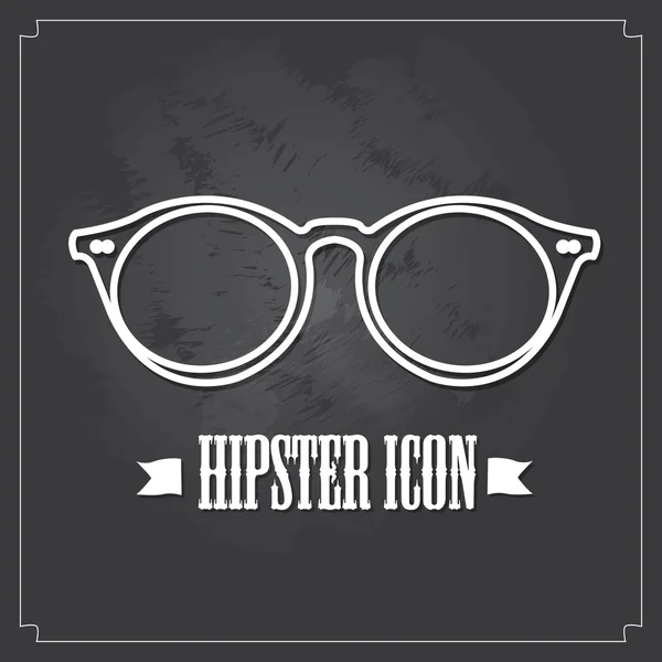 Iconos Hipster, ilustración vectorial — Archivo Imágenes Vectoriales