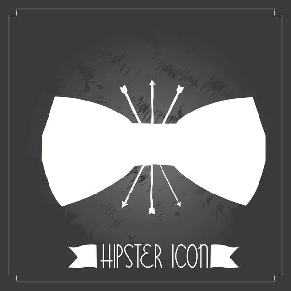 Hipster icons, vector illustration — Stock Vector