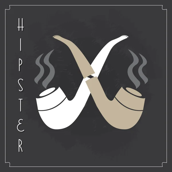 Hipster pictogrammen, vectorillustratie — Stockvector