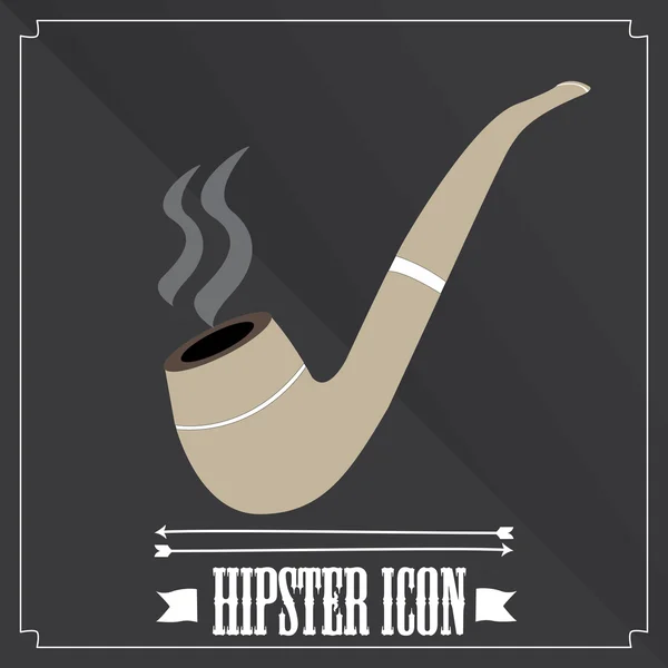 Hipster icons, vector illustration — Stock Vector