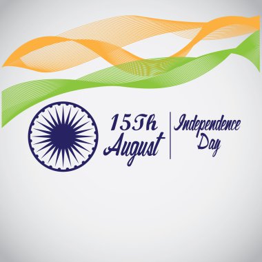 Bağımsızlık günü Hindistan, vektör çizim
