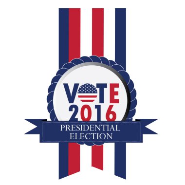 Seçim günü, vektör çizim