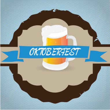 Oktoberfest, vektör çizim