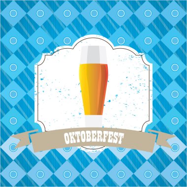Oktoberfest, vektör çizim