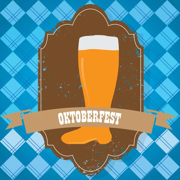 Oktoberfest, ilustración vectorial — Vector de stock