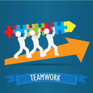 Ekip çalışması kavramsal çizimi