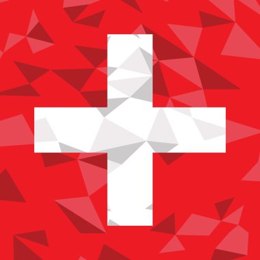 Dokulu bayrak, vektör