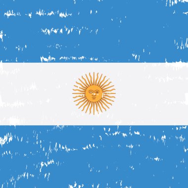 Dokulu bayrak, vektör