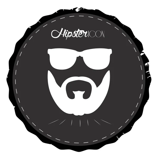 Hipster label illustratie — Stockvector