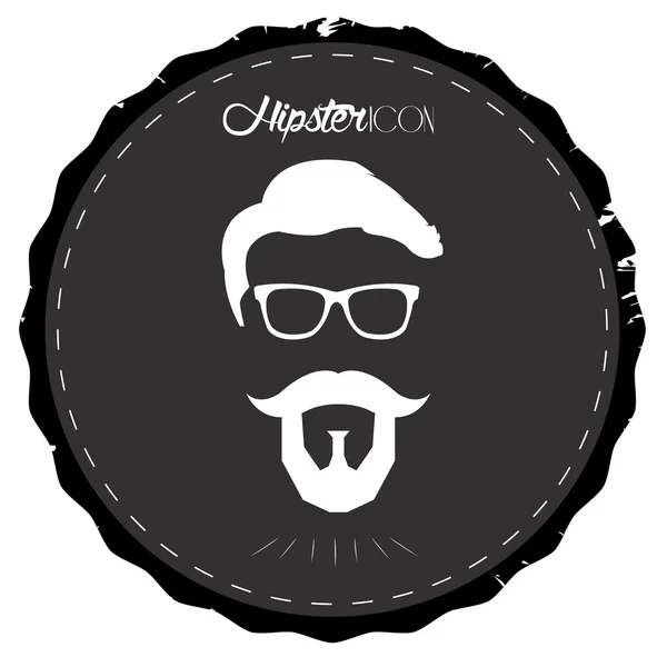 Hipster label illustratie — Stockvector