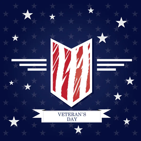 Veteran's day wektor — Wektor stockowy