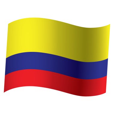 İzole bayrak illüstrasyon