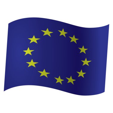 İzole bayrak illüstrasyon