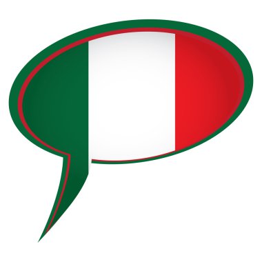 İzole bayrak illüstrasyon