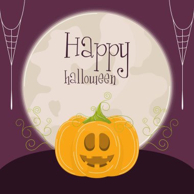 Mutlu Cadılar Bayramı Kartı