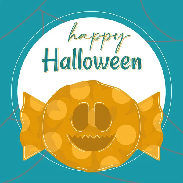 Happy Halloween Karte — Stockvektor