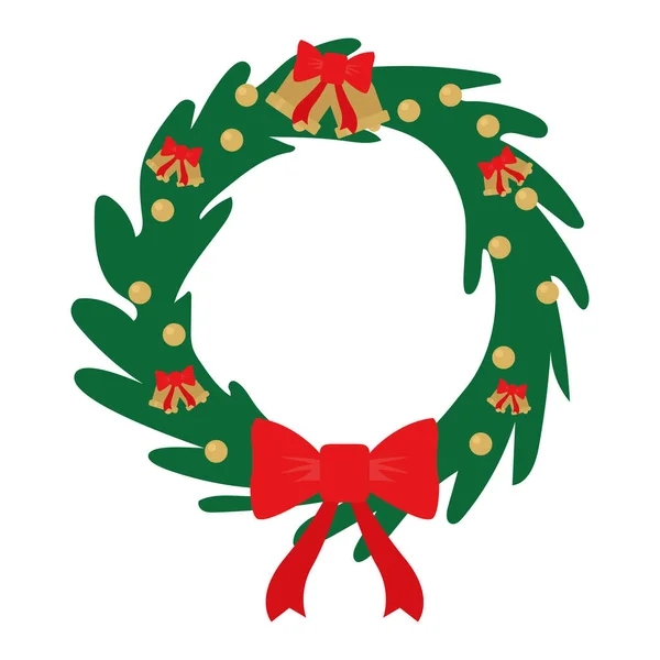 Isolated christmas holly icon — ストックベクタ