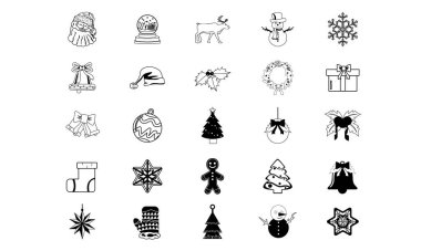 Noel simgeleri kümesi