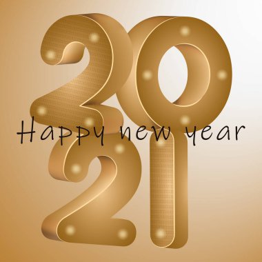 Mutlu yıllar kartı.