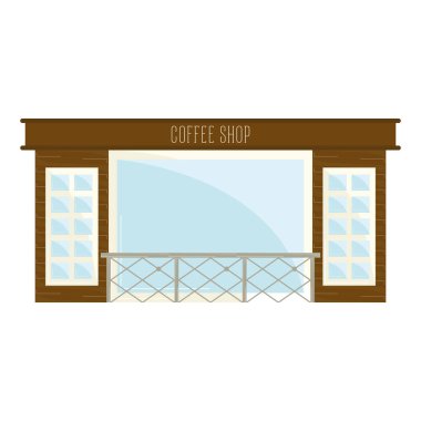 Issız bir kahve dükkanı