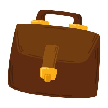 Ayrı bir iş çantası ve altın bir kayış.