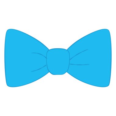 İzole edilmiş hippi moda papyon çizimi