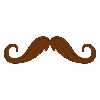 Münferit moda hippi bıyık skeci.