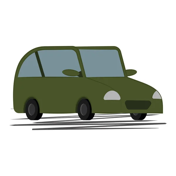 Изолированный автомобильный иконный транспорт — стоковый вектор