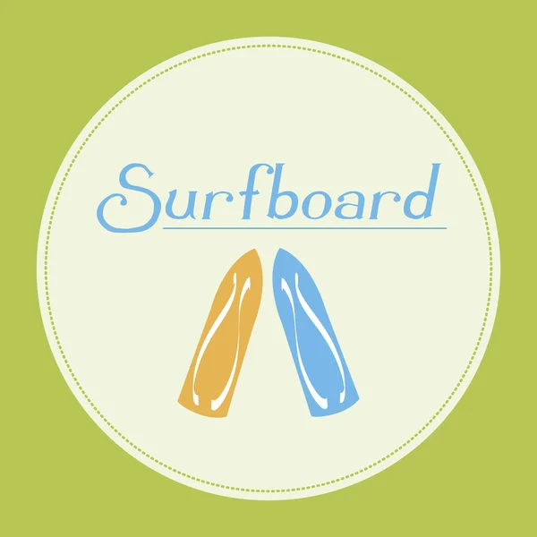 Planches de surf — Image vectorielle