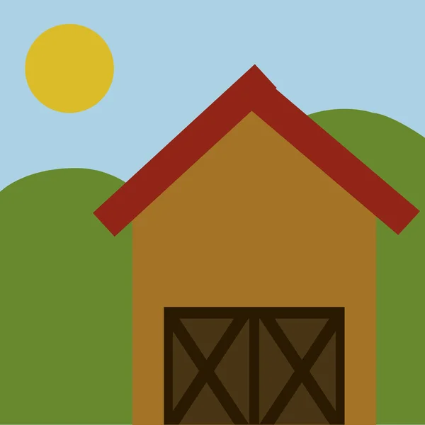 Granja — Vector de stock