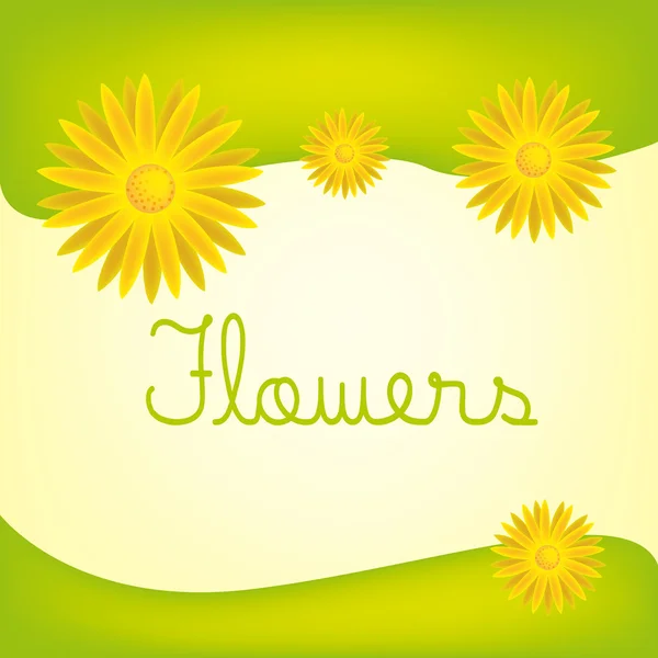 Flowers — Stock Vector