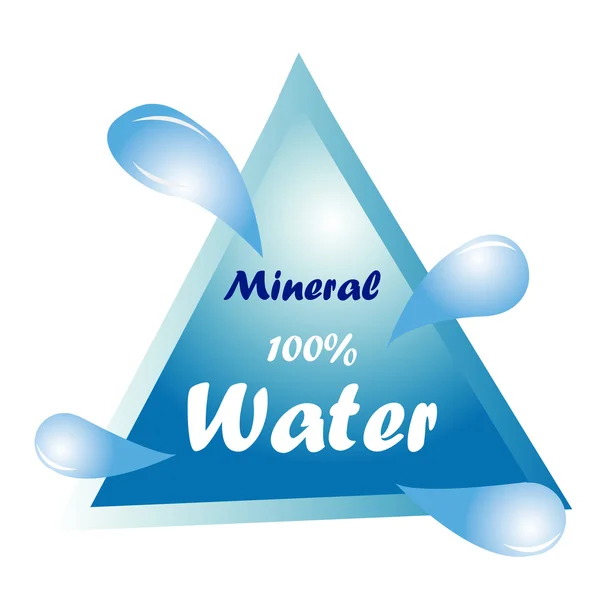 Μεταλλικό νερό — Διανυσματικό Αρχείο