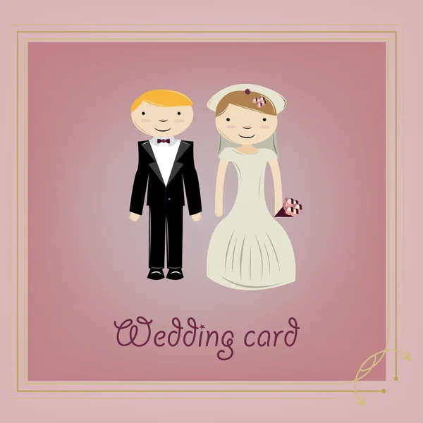 Boda — Vector de stock