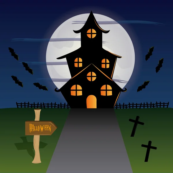 Halloween taustat — vektorikuva