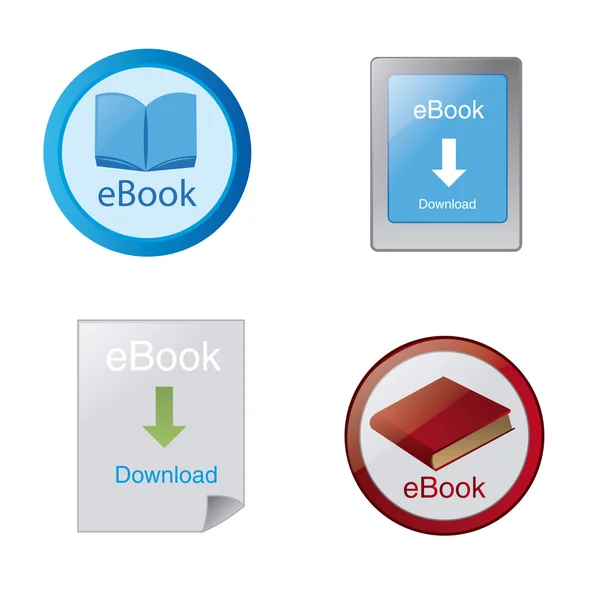 Ebooks — Stockvektor