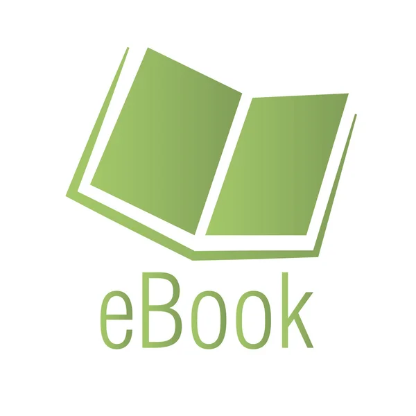 Ebook — Vettoriale Stock