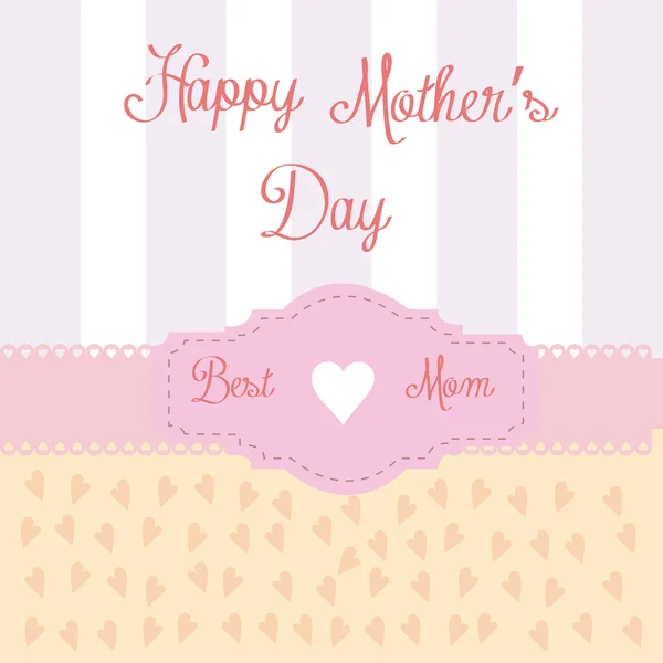 Happy mother's day — Stock Vector