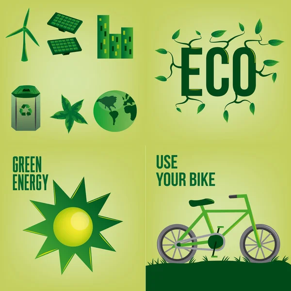 Ecologie — Stockvector