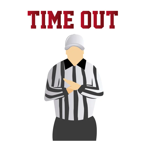 Gráfico vectorial Time out football ▶ Imagen vectorial Time out football | ...