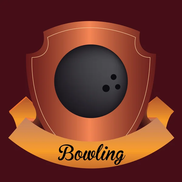 Bowling — Stock vektor