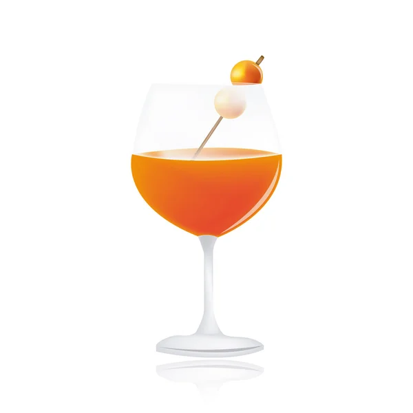 Cocktail — Image vectorielle